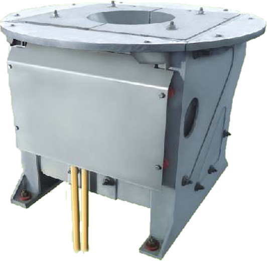 Fixed type induction furnace crucible